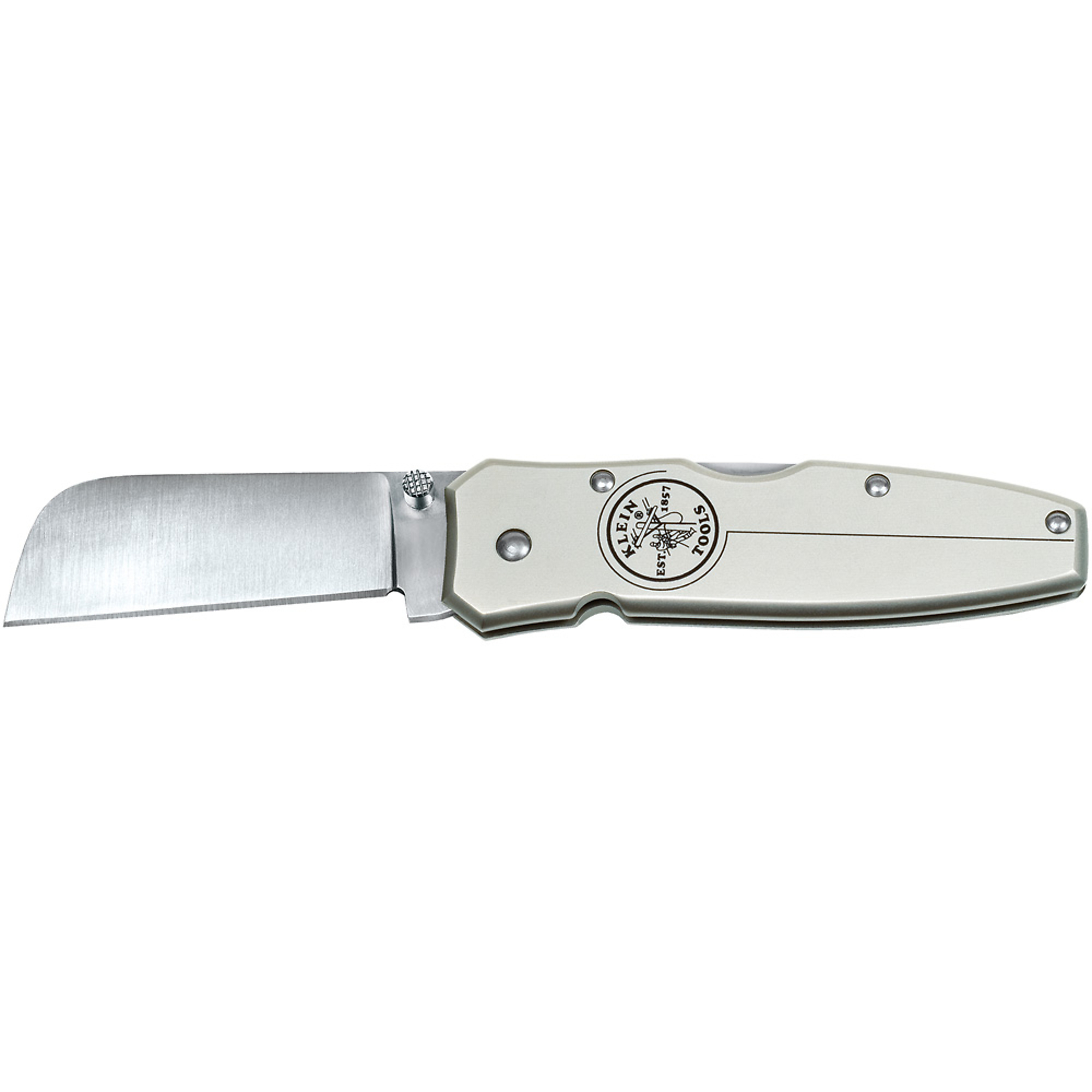 Klein Tools, Lightweight Lockback Knife 2-1/2in. Coping Blade, Blades (qty.) 1 Knives (qty.) 1 Folding, Model# 44007